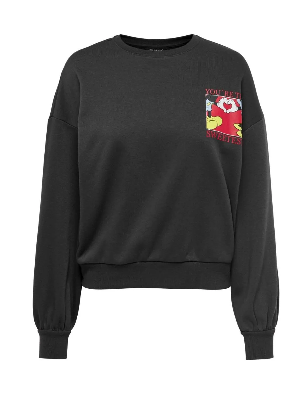 Sudadera Mickey& Minnie Only SV Disney negro para mujer