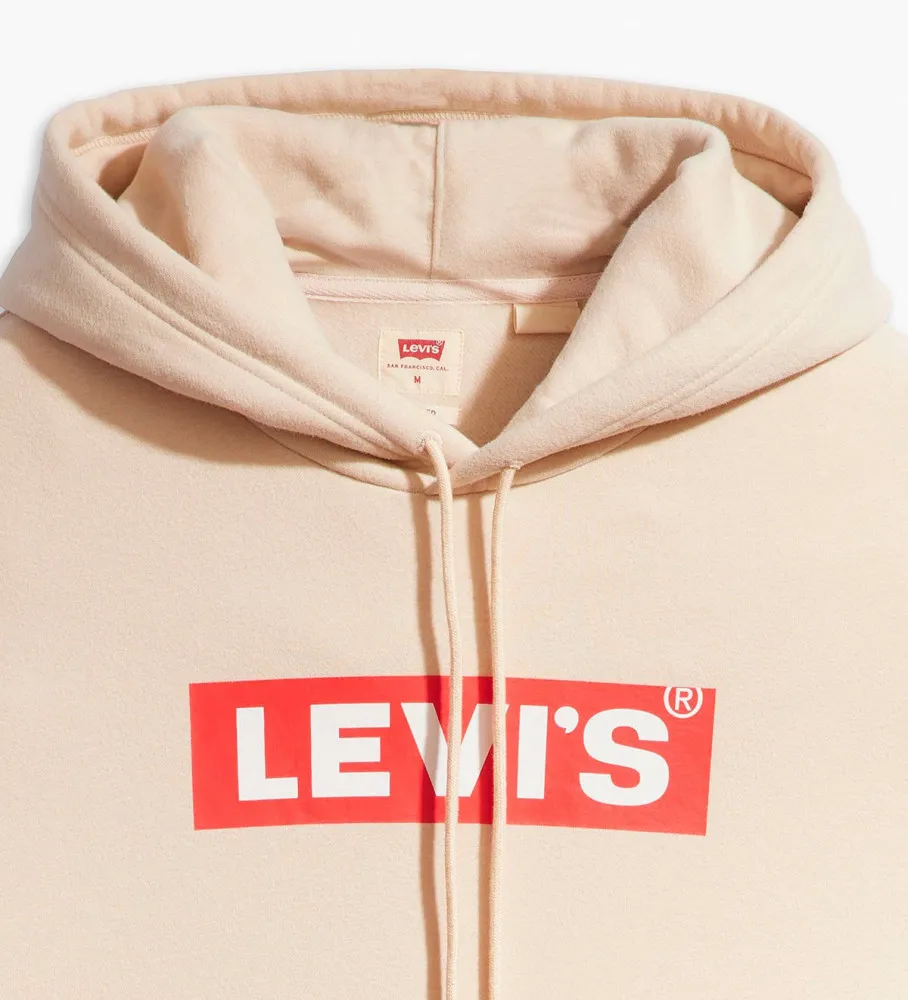 Sudadera Relaxed Graphic beige