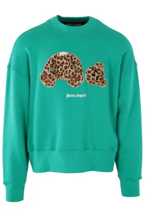 Sudadera verde con oso