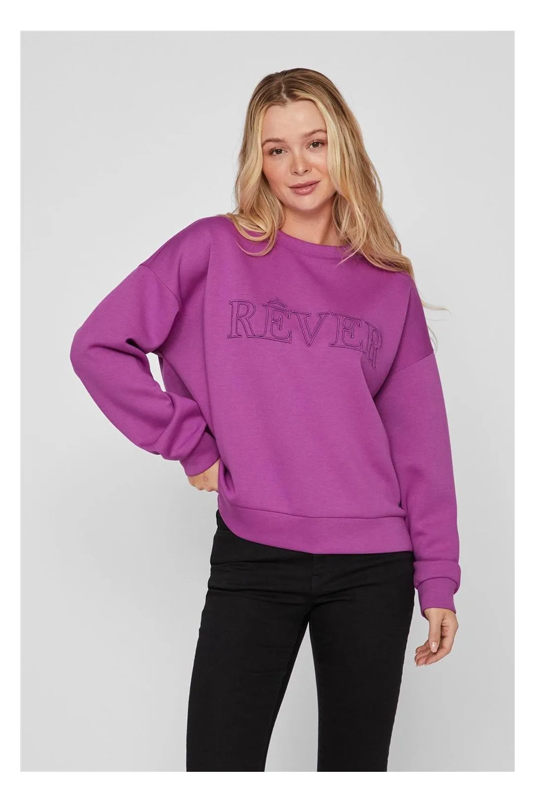 SUDADERA VIREFLECT REVER ROSA