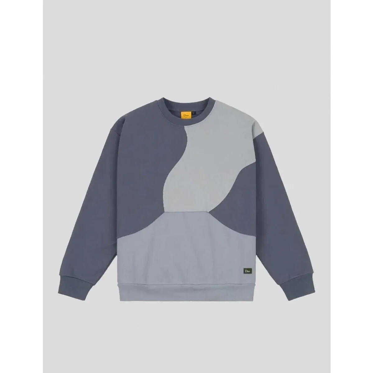 SUDADERA  VOLCANIC CREW  DUSTY BLUE