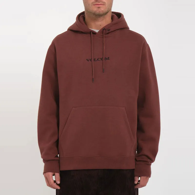 Sudadera Volcom: Volcom Stone Po Fleece (Bitter Chocolate)