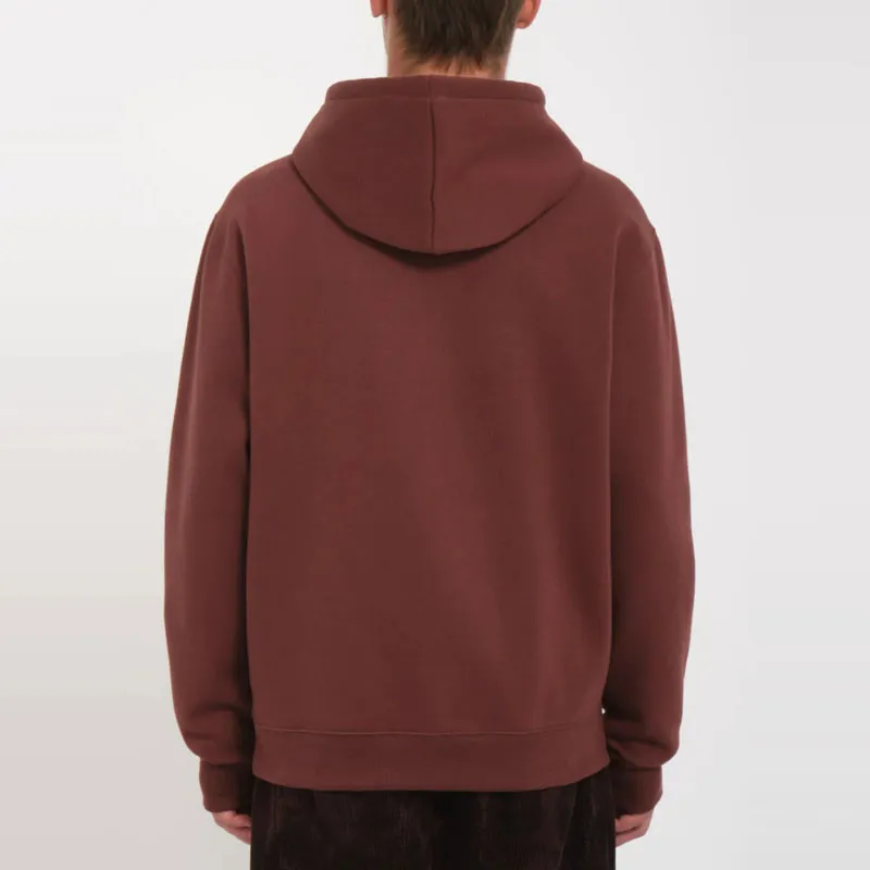 Sudadera Volcom: Volcom Stone Po Fleece (Bitter Chocolate)