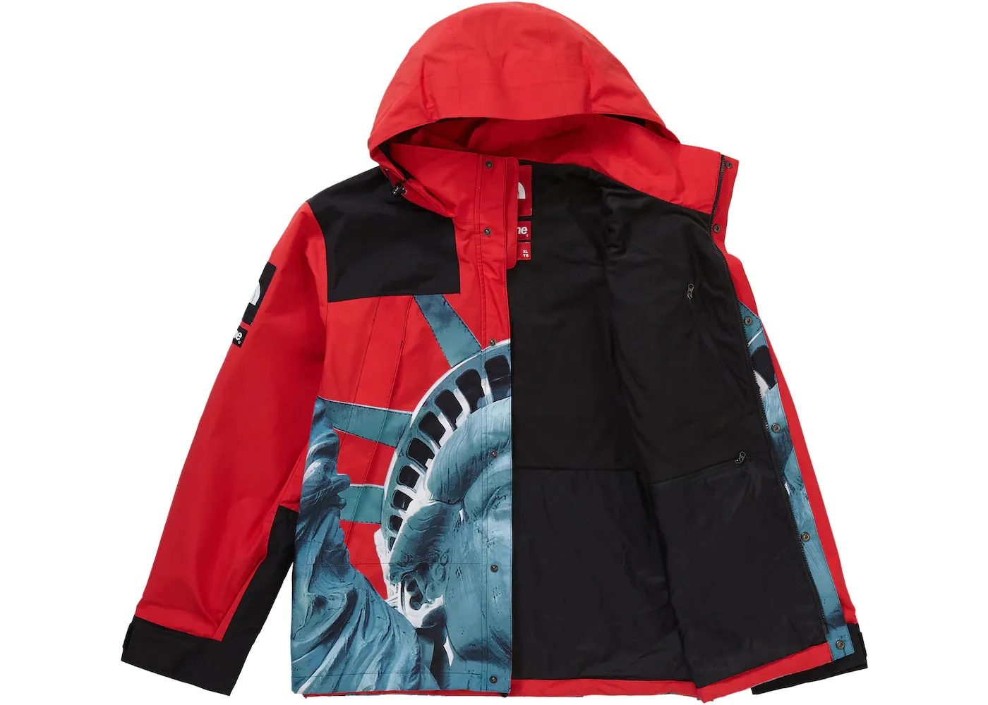 Supreme The North Face Statue of Liberty Mountain Jacket Red