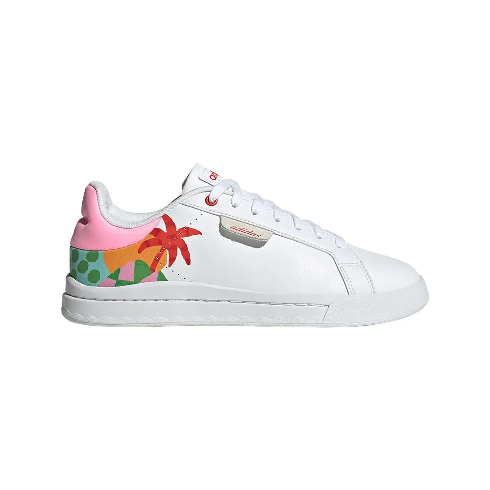 Tenis Mujer Adidas Court Silk  - Blanco