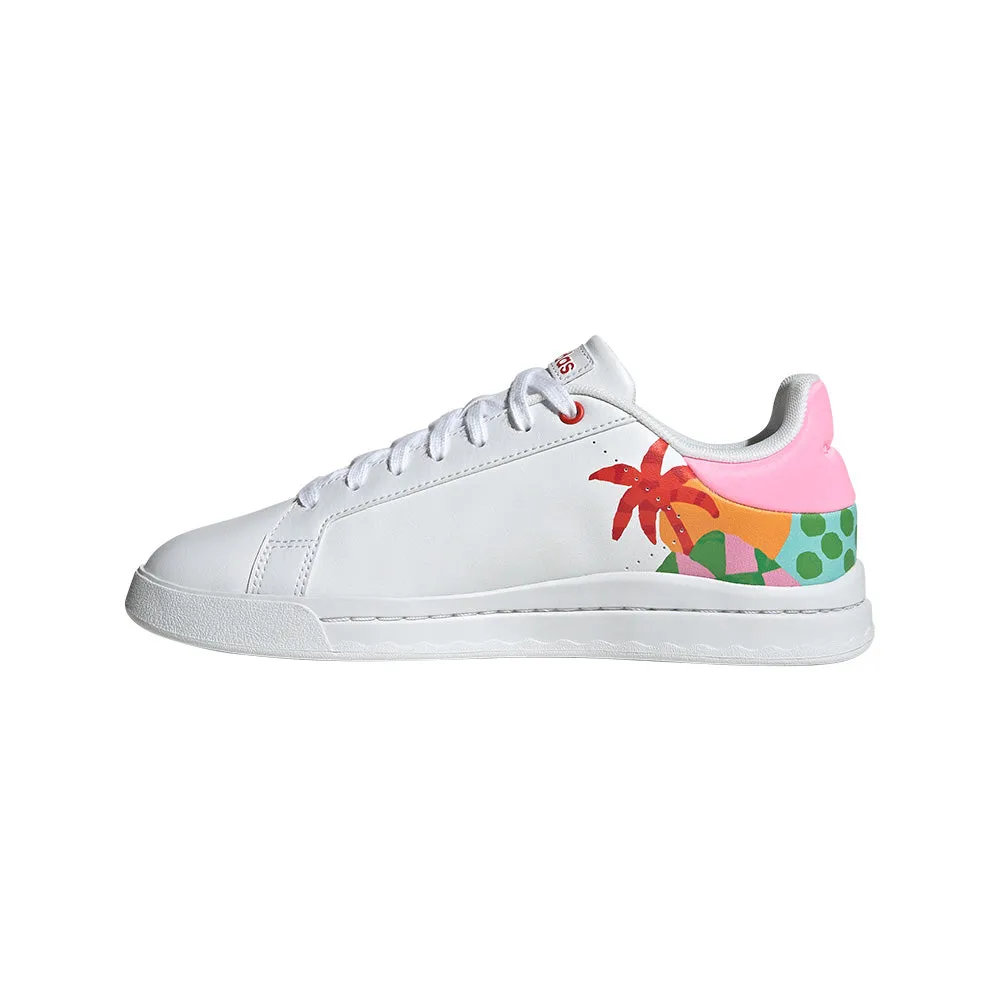 Tenis Mujer Adidas Court Silk  - Blanco