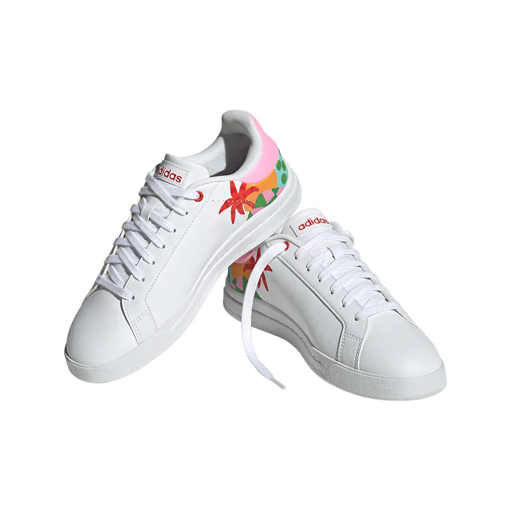 Tenis Mujer Adidas Court Silk  - Blanco