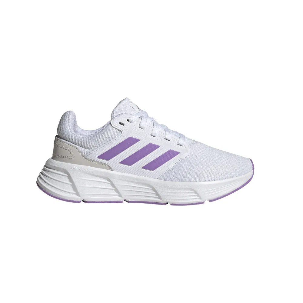 Tenis Mujer Adidas Galaxy 6  - Blanco-Lila