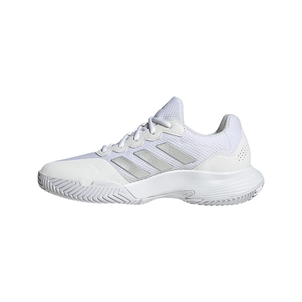 Tenis Mujer Adidas Gamecourt 2.0  - Blanco