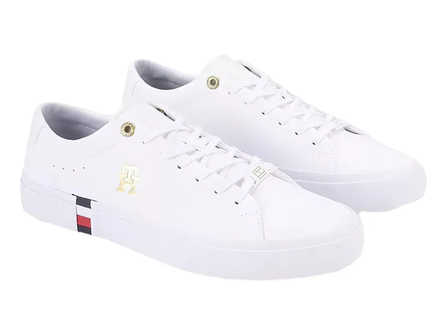 Tenis Tommy Hilfiger M04916 Blanco Para Hombre