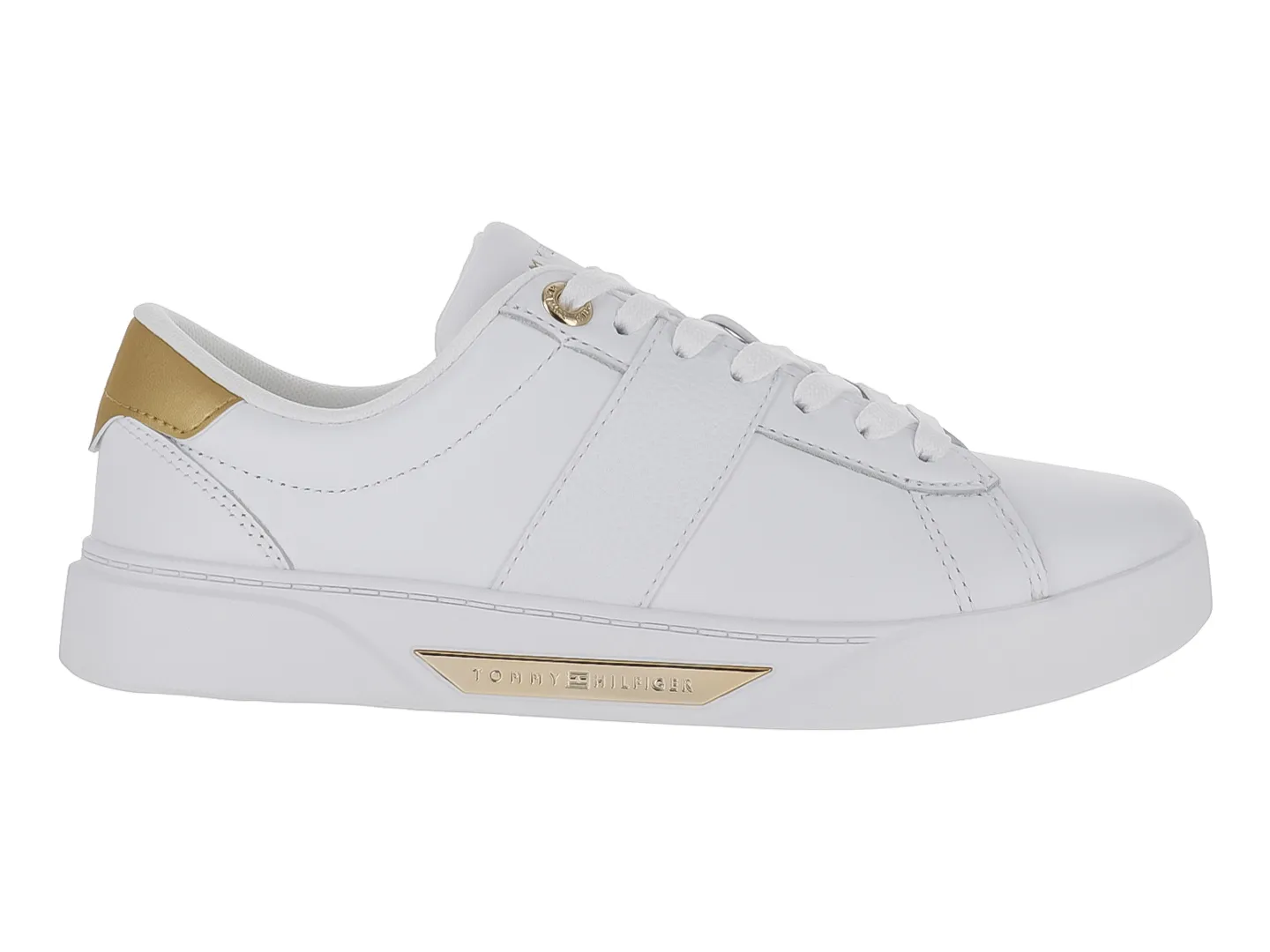 Tenis Tommy Hilfiger Panel Court Para Mujer