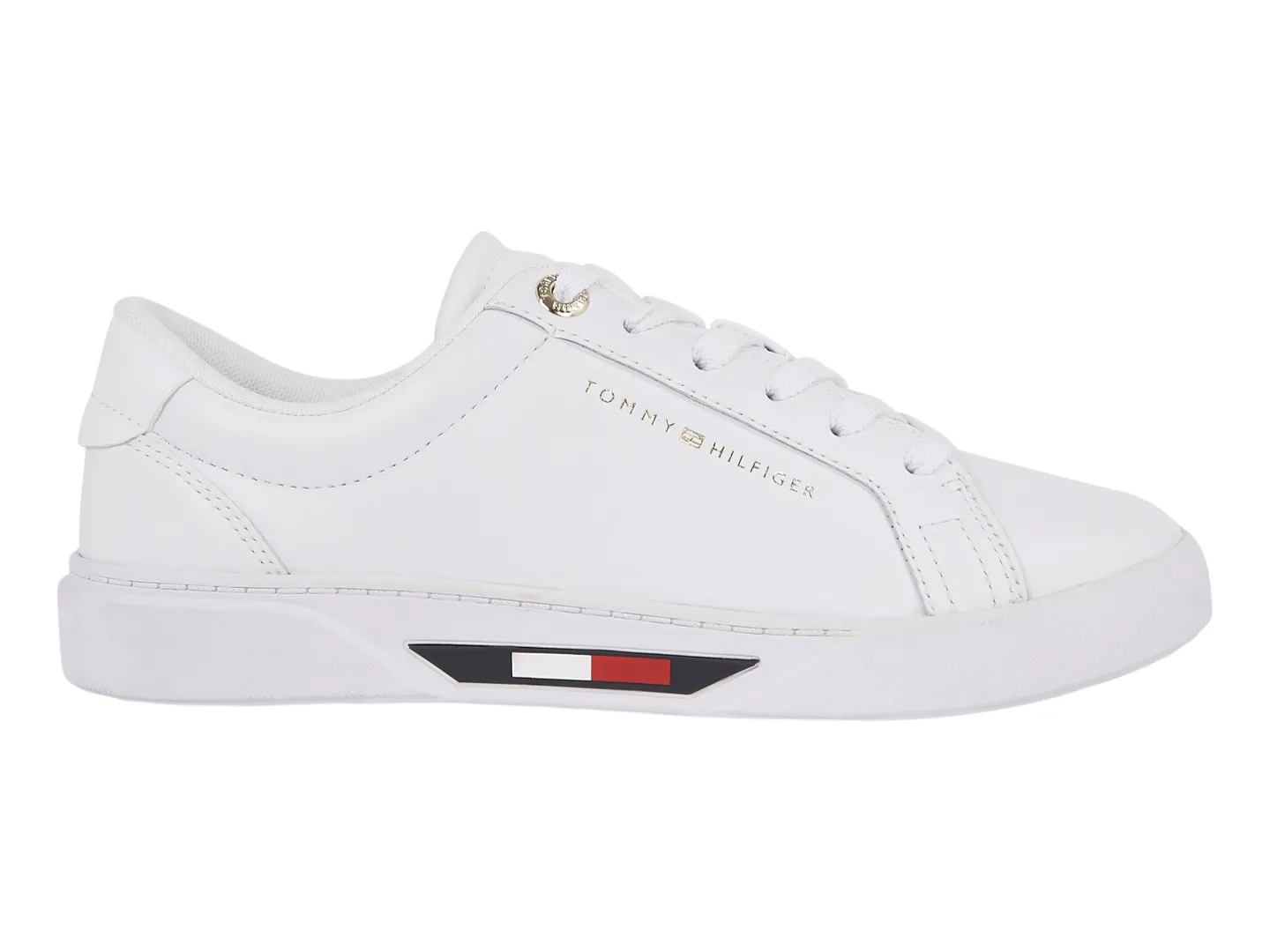 Tenis Tommy Hilfiger W07559 Blanco Para Mujer