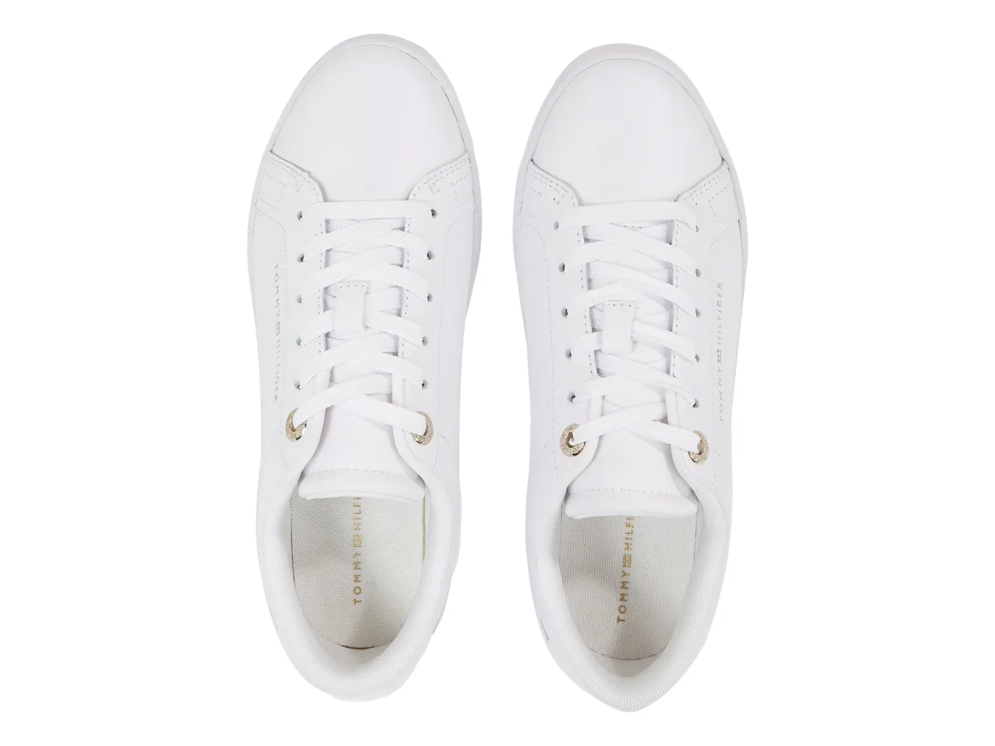 Tenis Tommy Hilfiger W07559 Blanco Para Mujer