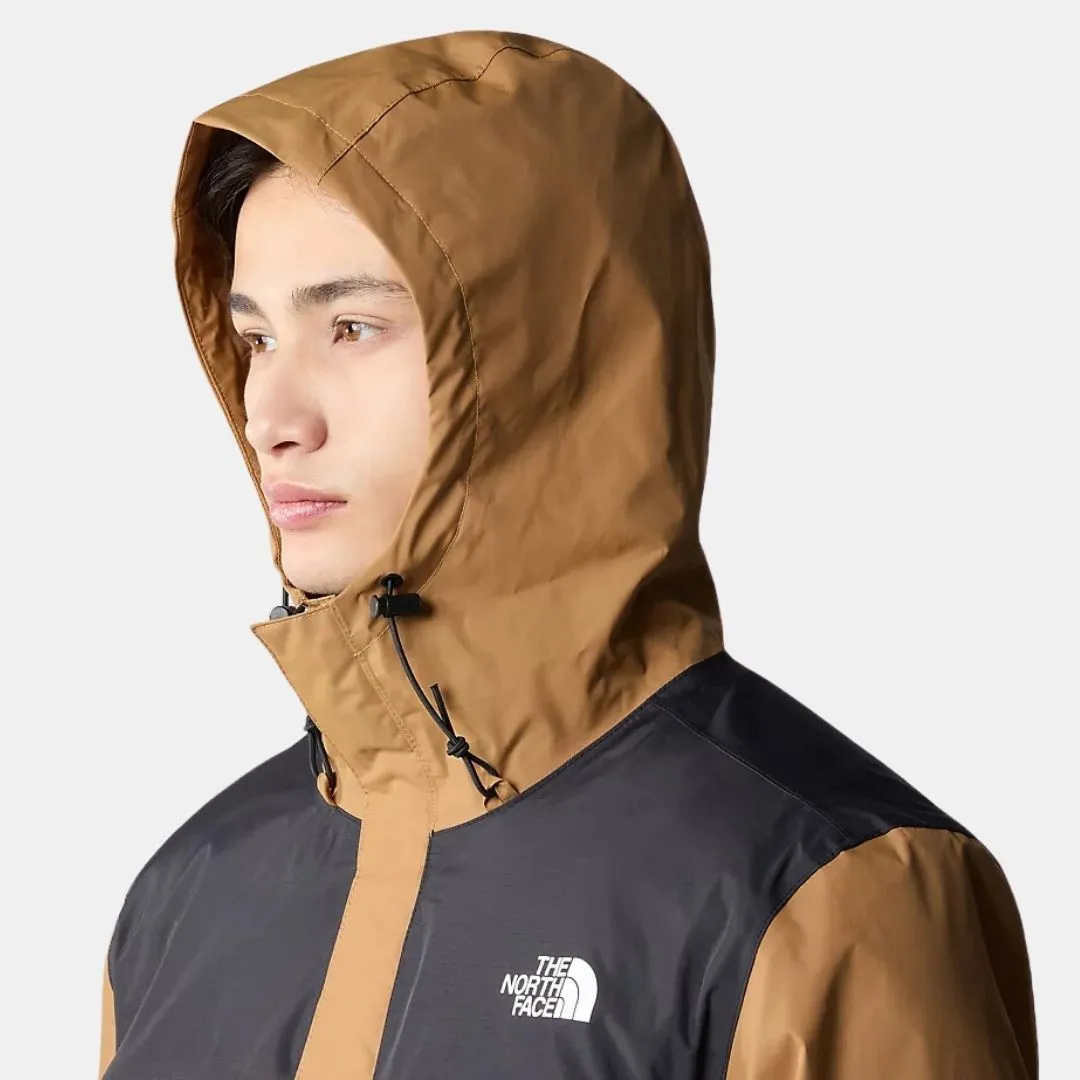 The North Face Antora Jacket Utility Brown Black