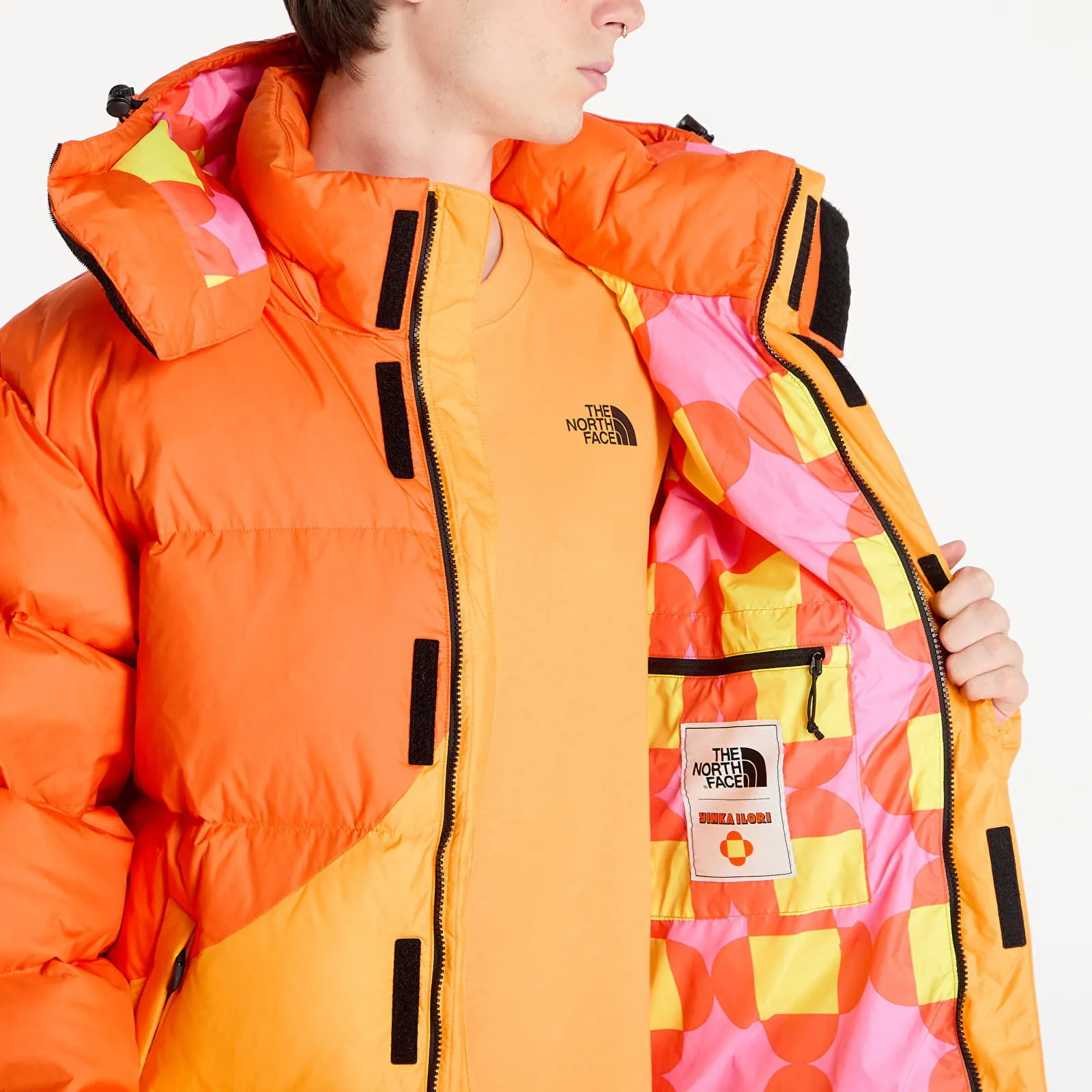 The North Face Yinka Ilori x Down Jacket Red Orange