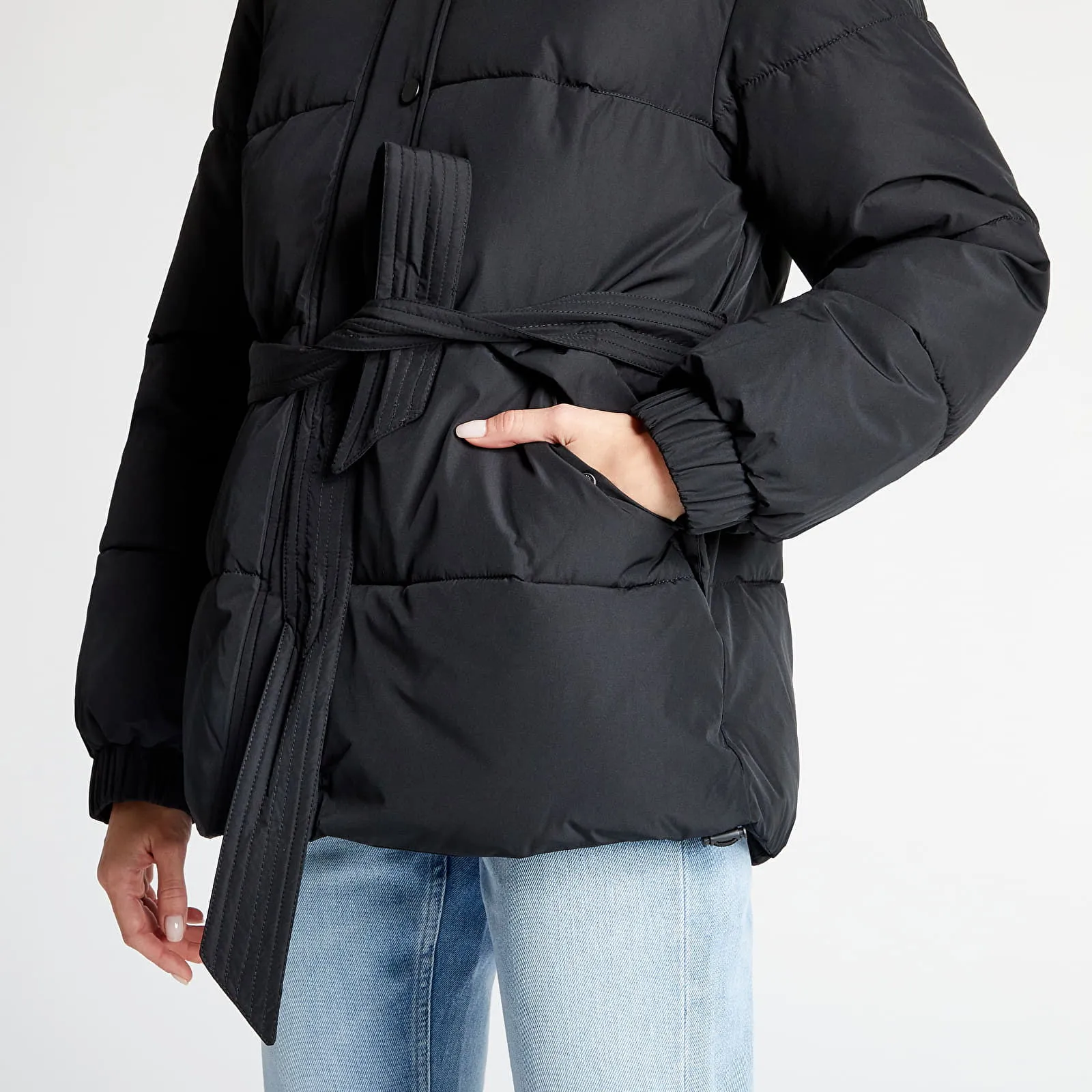 Tommy Hilfiger Belted Puffer