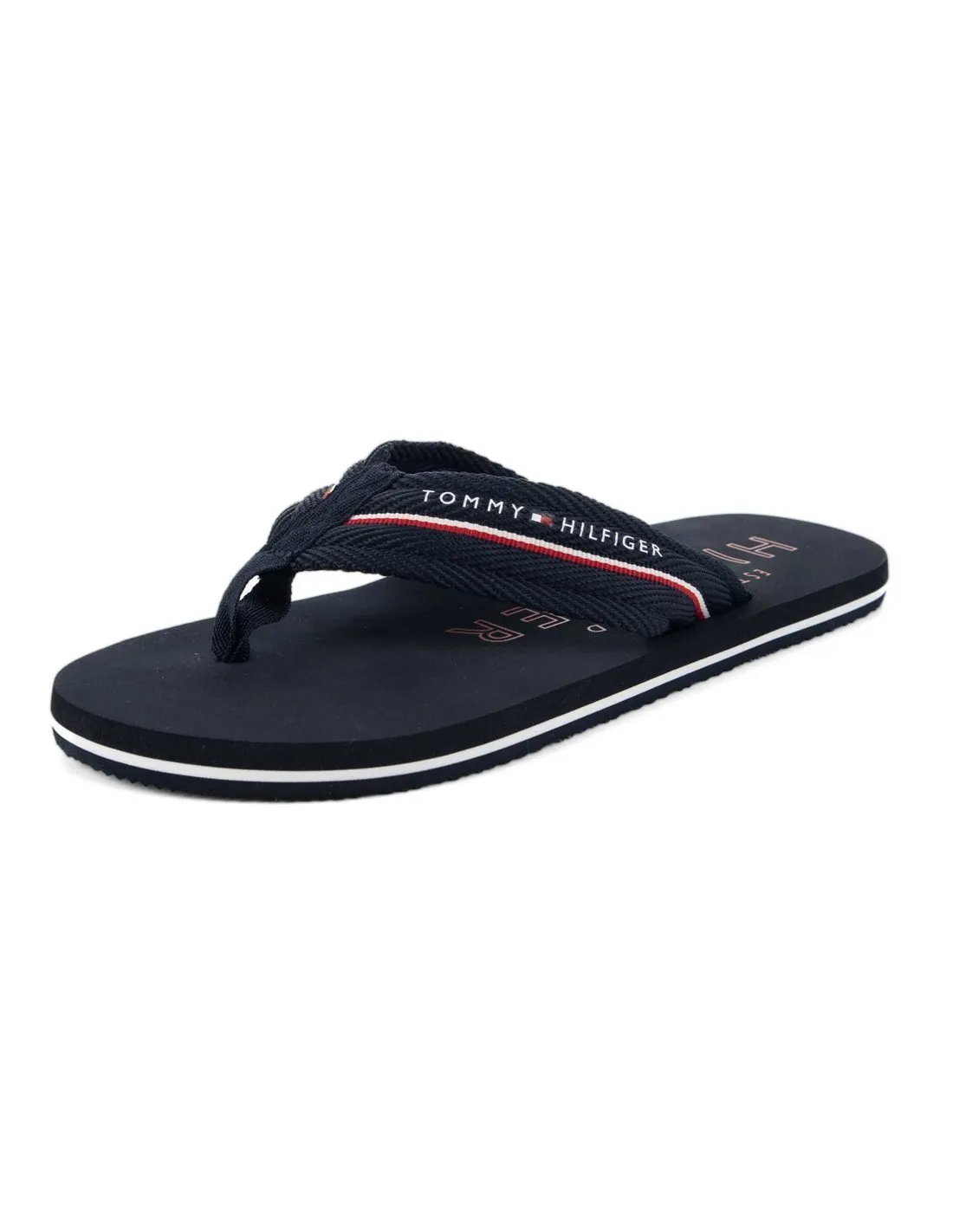 TOMMY HILFIGER - Chanclas azul marino Corporate Hombre