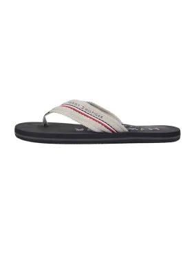 TOMMY HILFIGER - Chanclas negras Corporate Hombre