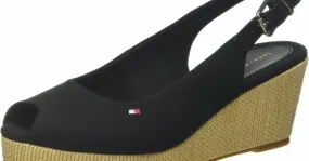 Tommy Hilfiger Iconic Elba Sling Back Wedge FW0FW04788 BDS