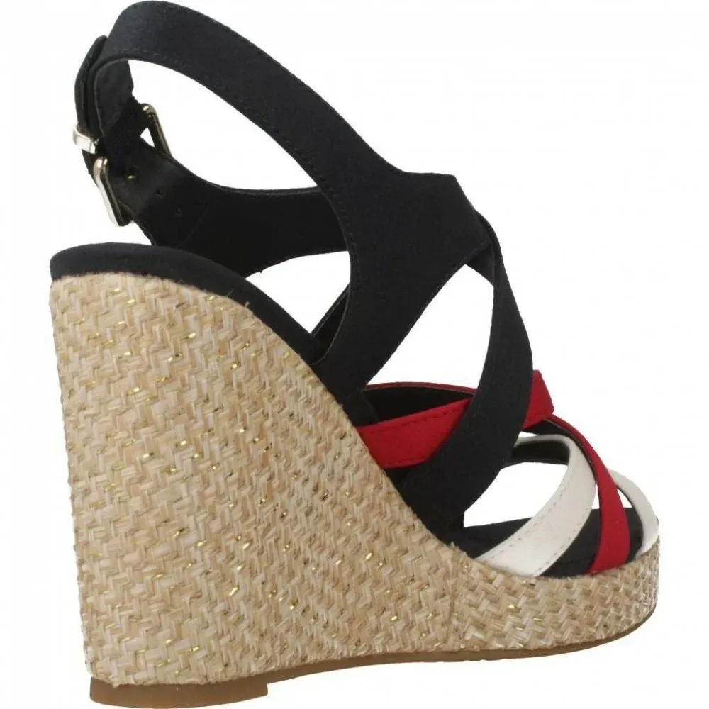 Tommy Hilfiger Iconic Elena Sandal Hardware FW0FW040104 020