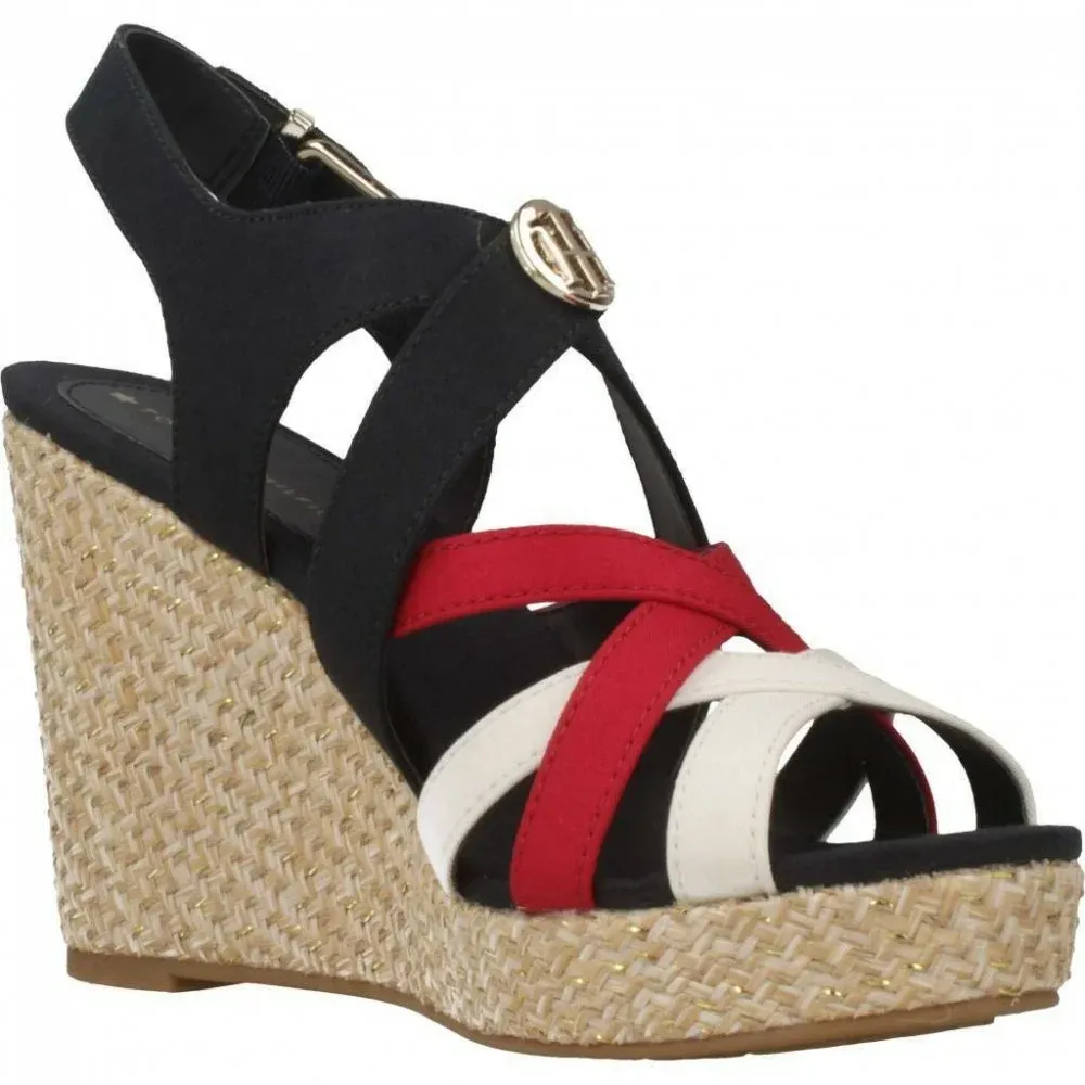 Tommy Hilfiger Iconic Elena Sandal Hardware FW0FW040104 020