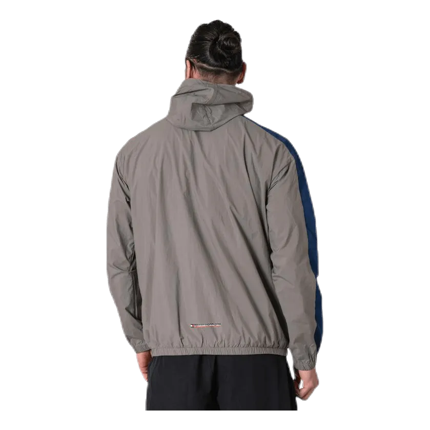 Tommy Hilfiger Sport 1/2 Zip Windbreaker Grey