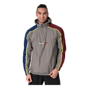 Tommy Hilfiger Sport 1/2 Zip Windbreaker Grey