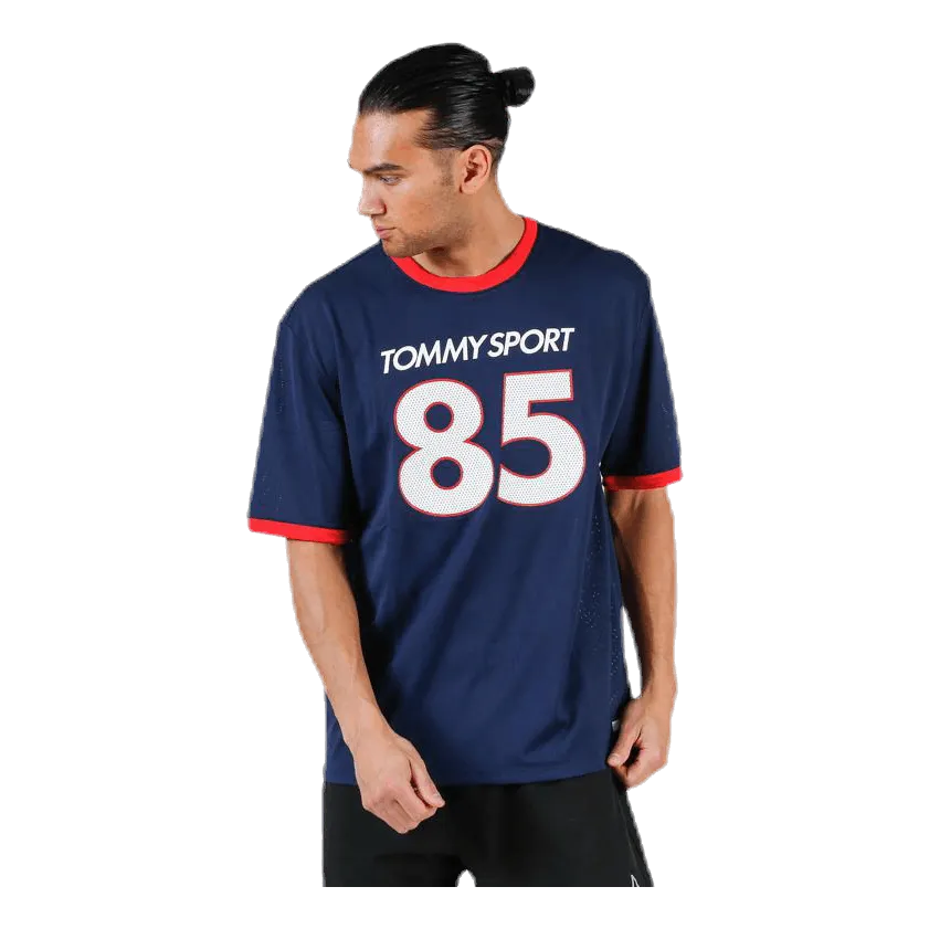 Tommy Hilfiger Sport T-Shirt Oversized '85' Blue