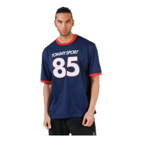 Tommy Hilfiger Sport T-Shirt Oversized '85' Blue