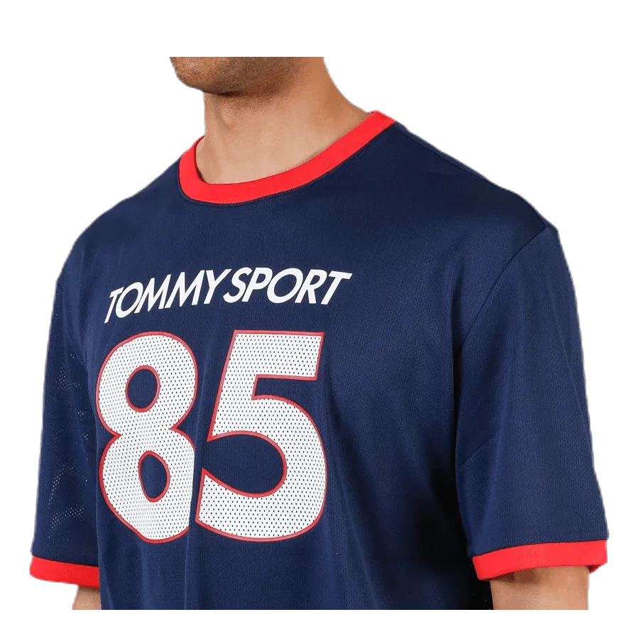 Tommy Hilfiger Sport T-Shirt Oversized '85' Blue