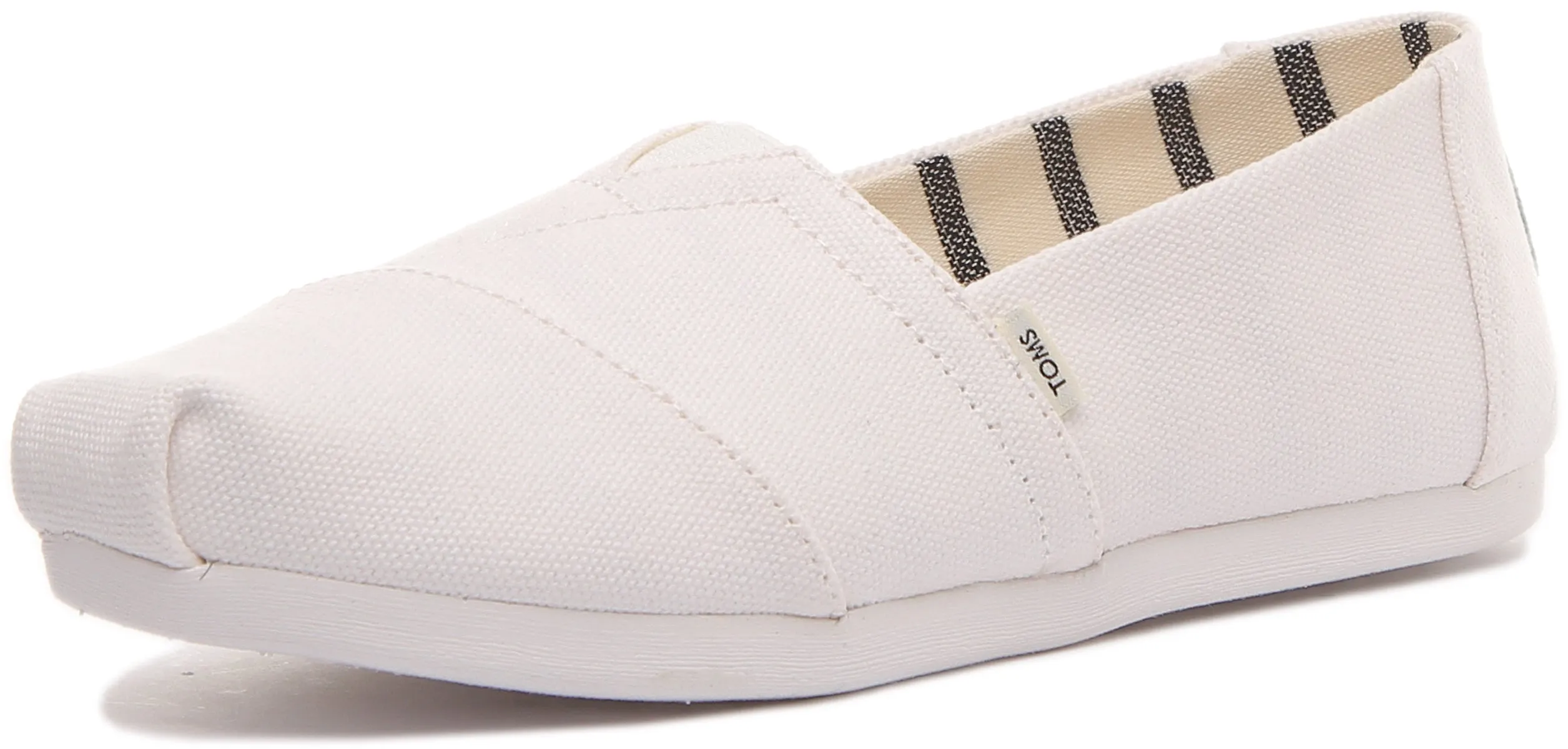 Toms Alpargata Earthwise Mallow Zapatillas de lona para mujer en gris