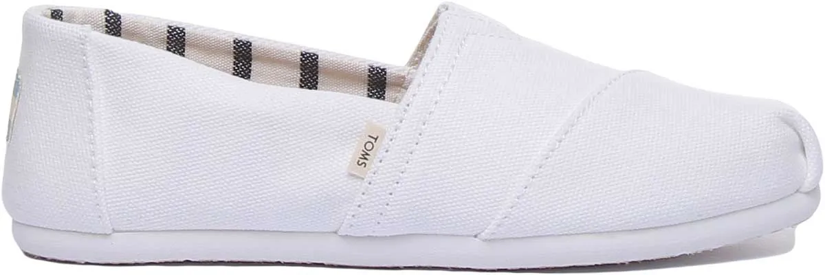 Toms Zapatillas de lona clásicas heritage para mujer en cereza