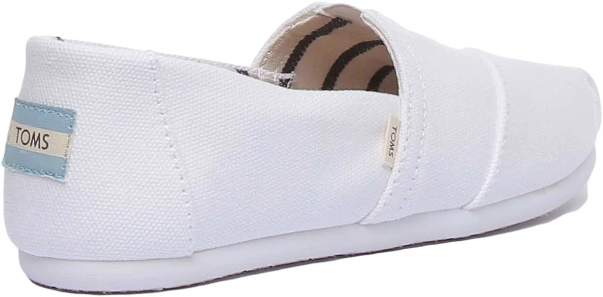 Toms Zapatillas de lona clásicas heritage para mujer en cereza