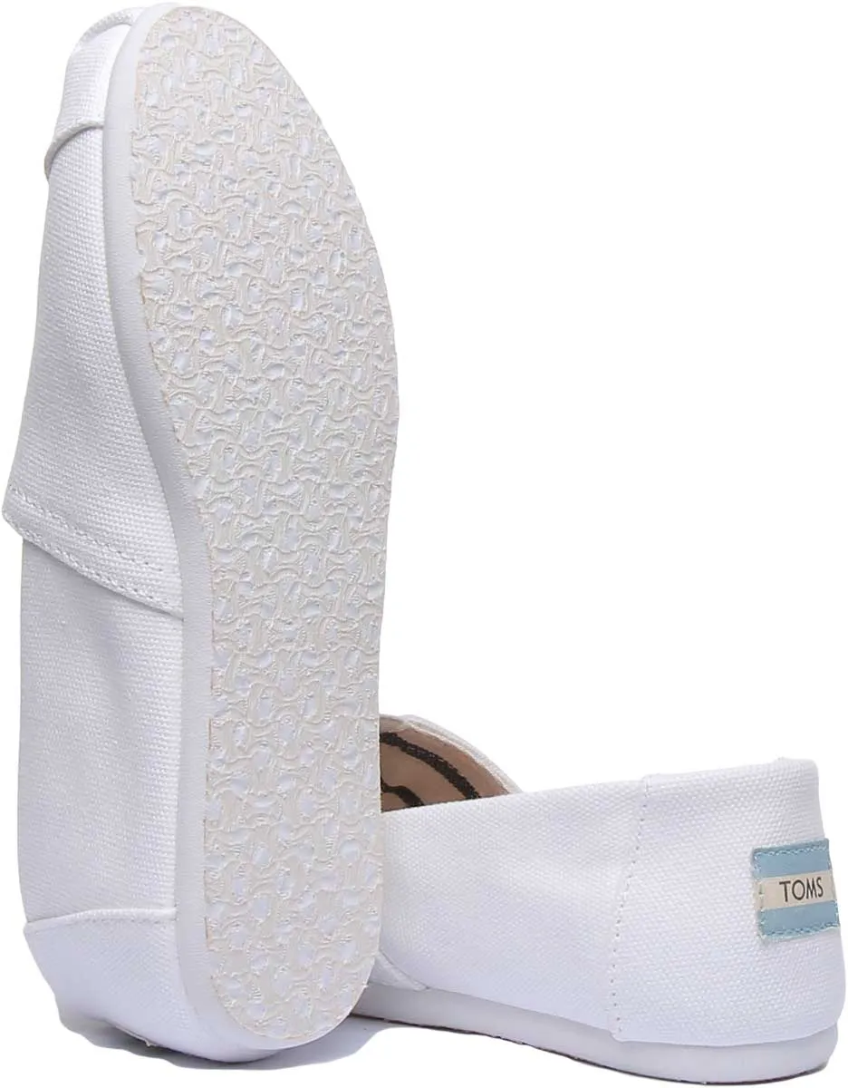 Toms Zapatillas de lona clásicas heritage para mujer en cereza