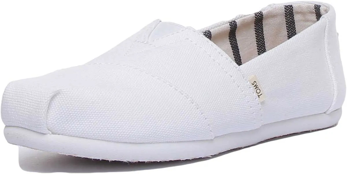 Toms Zapatillas de lona clásicas heritage para mujer en cereza