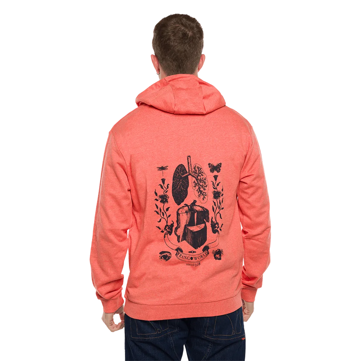 trangoworld Sudadera Fauna Naranja