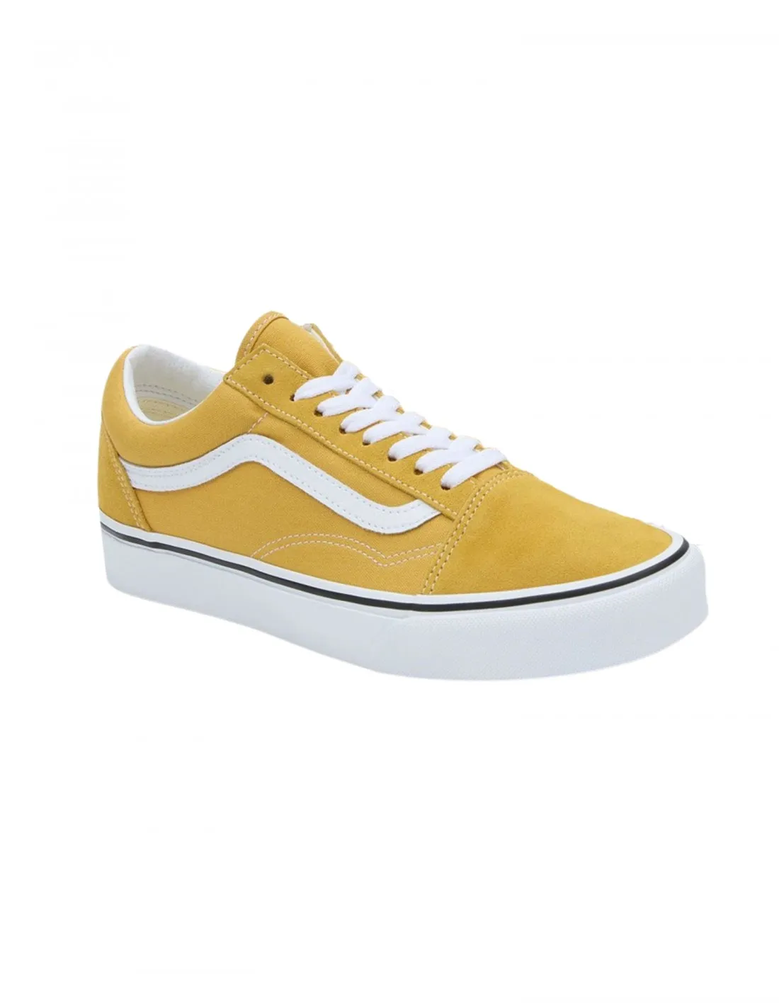 Vans Old Skool - Theory Dorado/Amarillo - Zapatos de piel skateboard