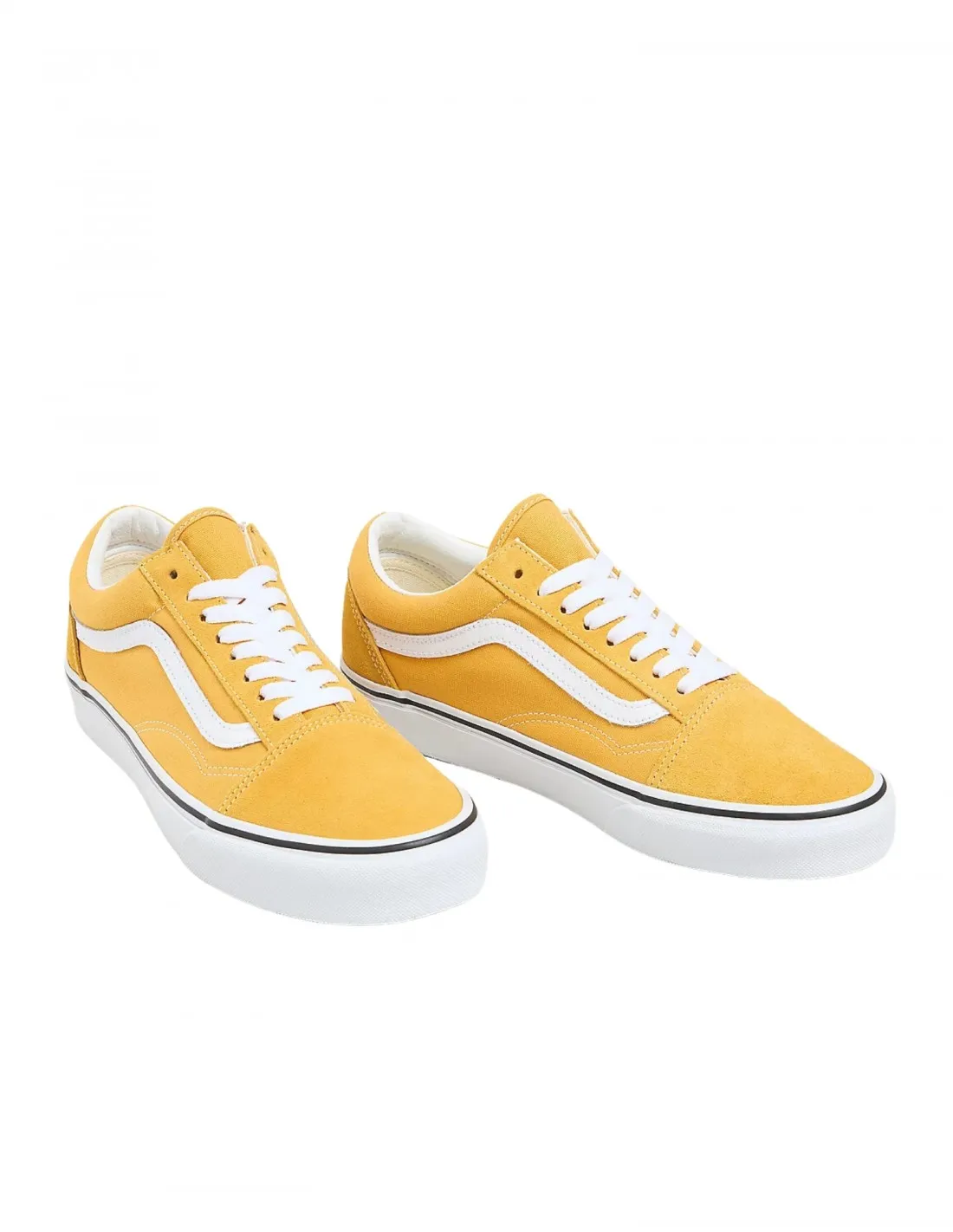 Vans Old Skool - Theory Dorado/Amarillo - Zapatos de piel skateboard