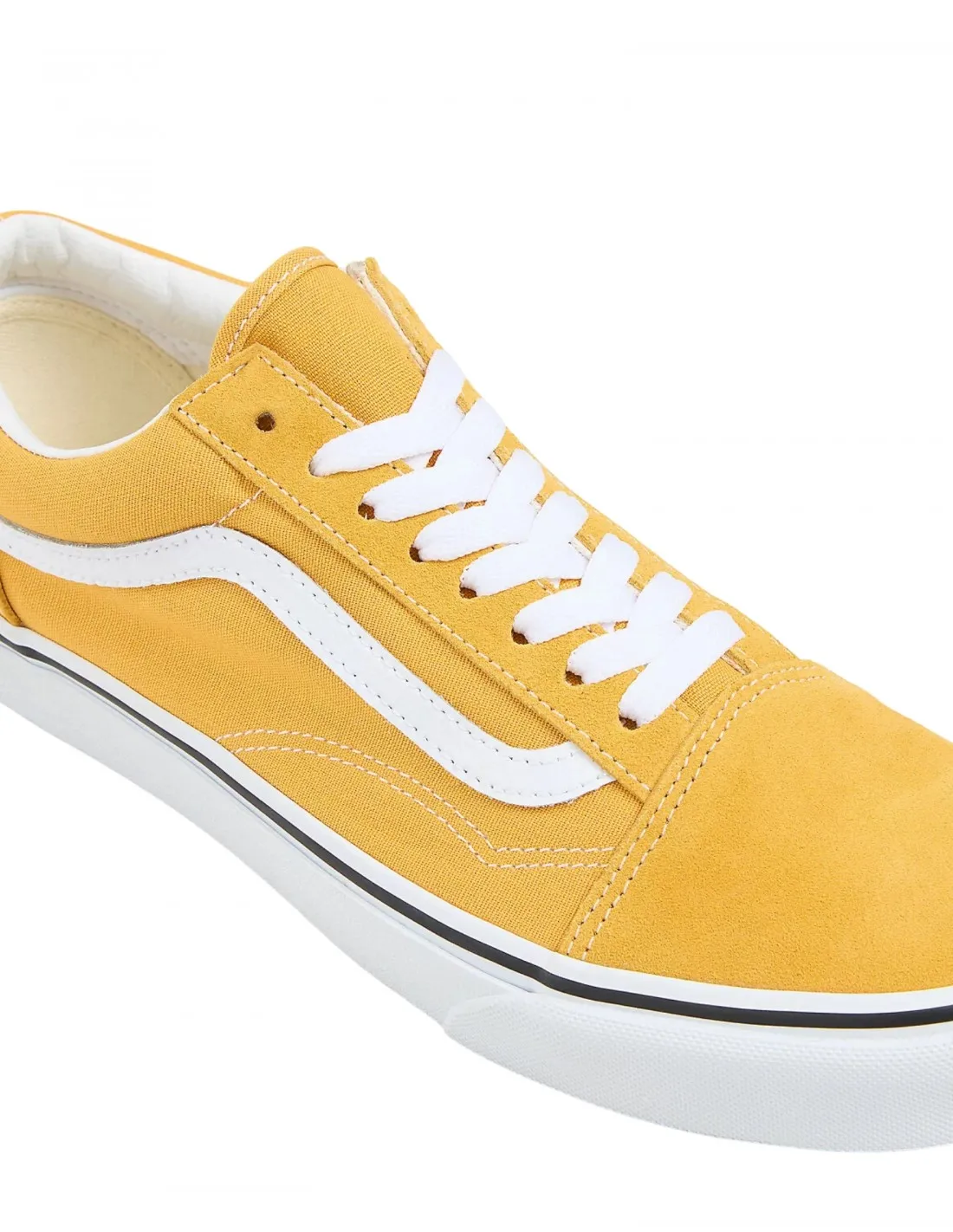 Vans Old Skool - Theory Dorado/Amarillo - Zapatos de piel skateboard