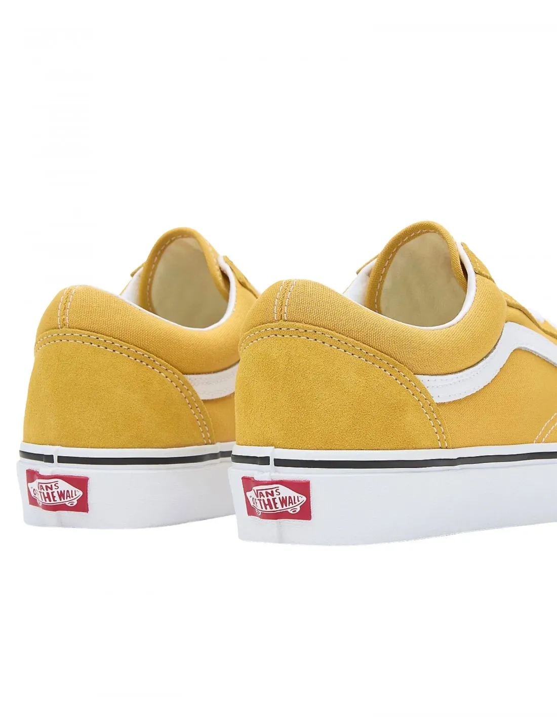 Vans Old Skool - Theory Dorado/Amarillo - Zapatos de piel skateboard