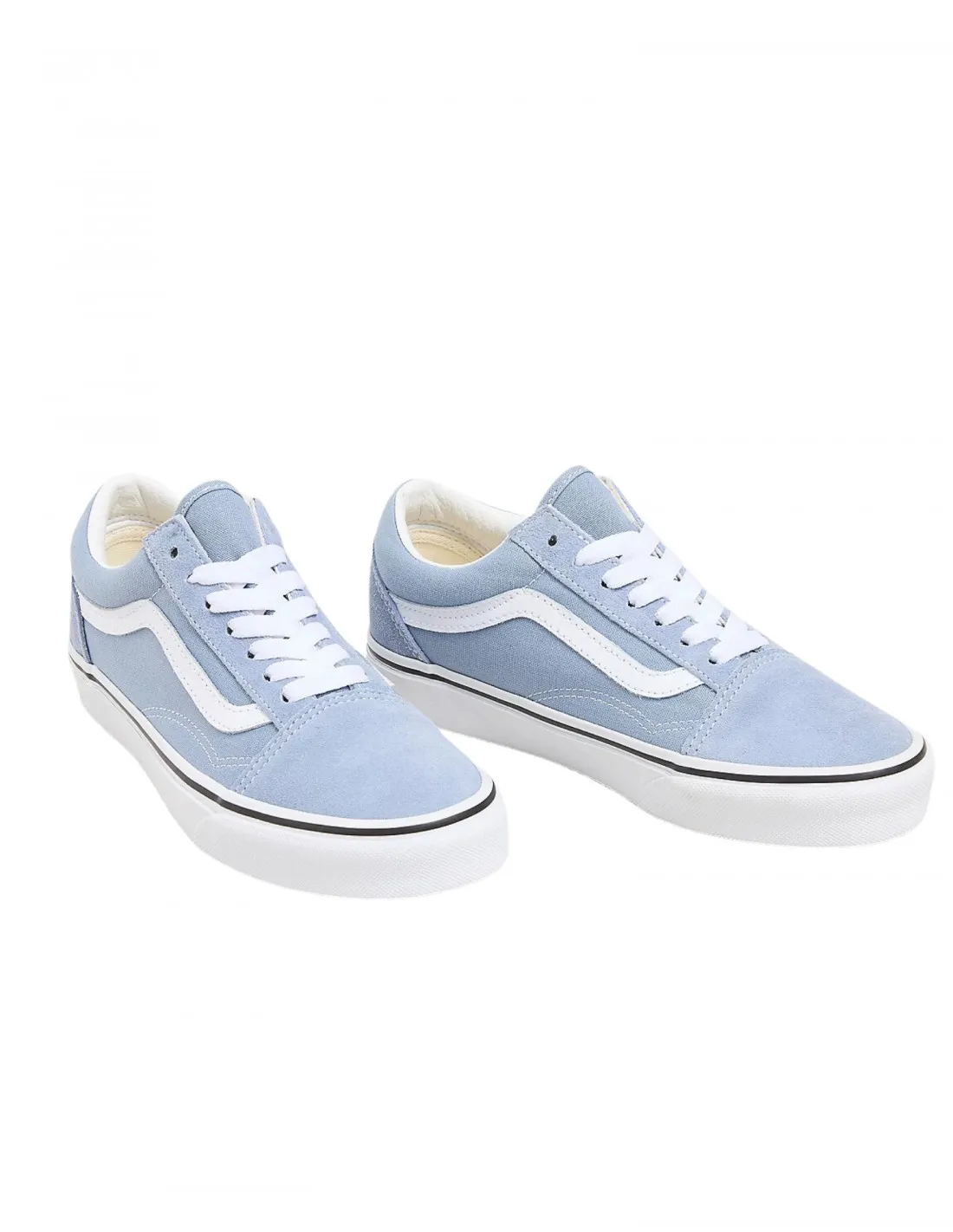 Vans Old Skool - Theory Dusty Blue - Zapatos de piel skateboard