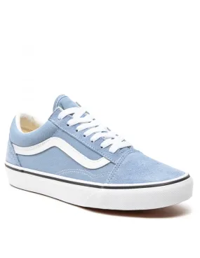 Vans Old Skool - Theory Dusty Blue - Zapatos de piel skateboard