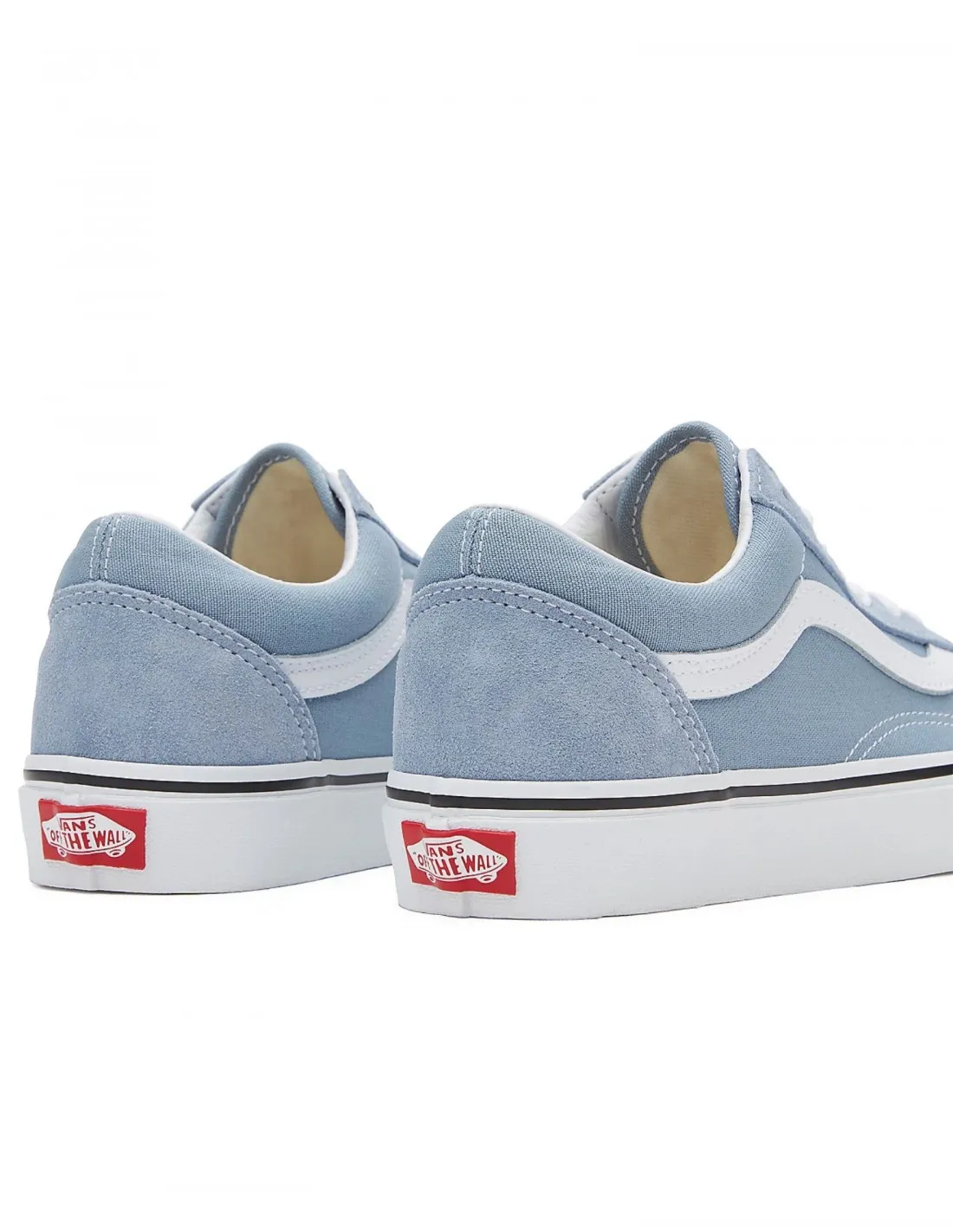 Vans Old Skool - Theory Dusty Blue - Zapatos de piel skateboard