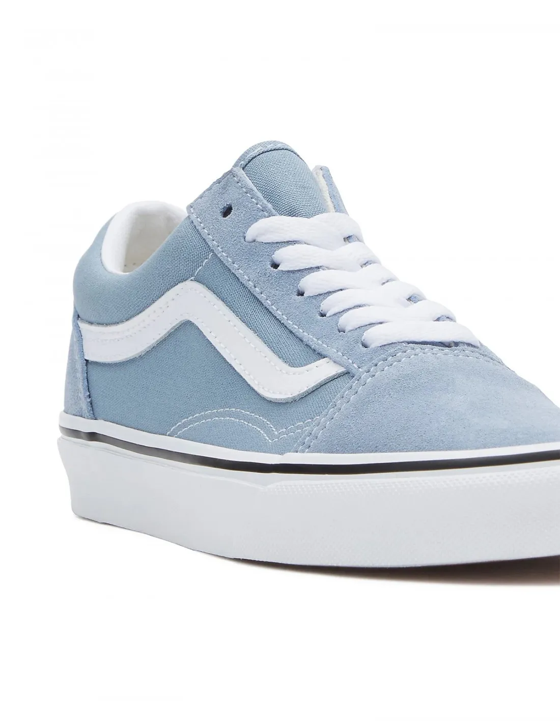 Vans Old Skool - Theory Dusty Blue - Zapatos de piel skateboard