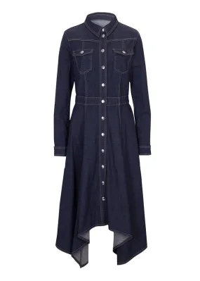 Vestido vaquero denim oscuro