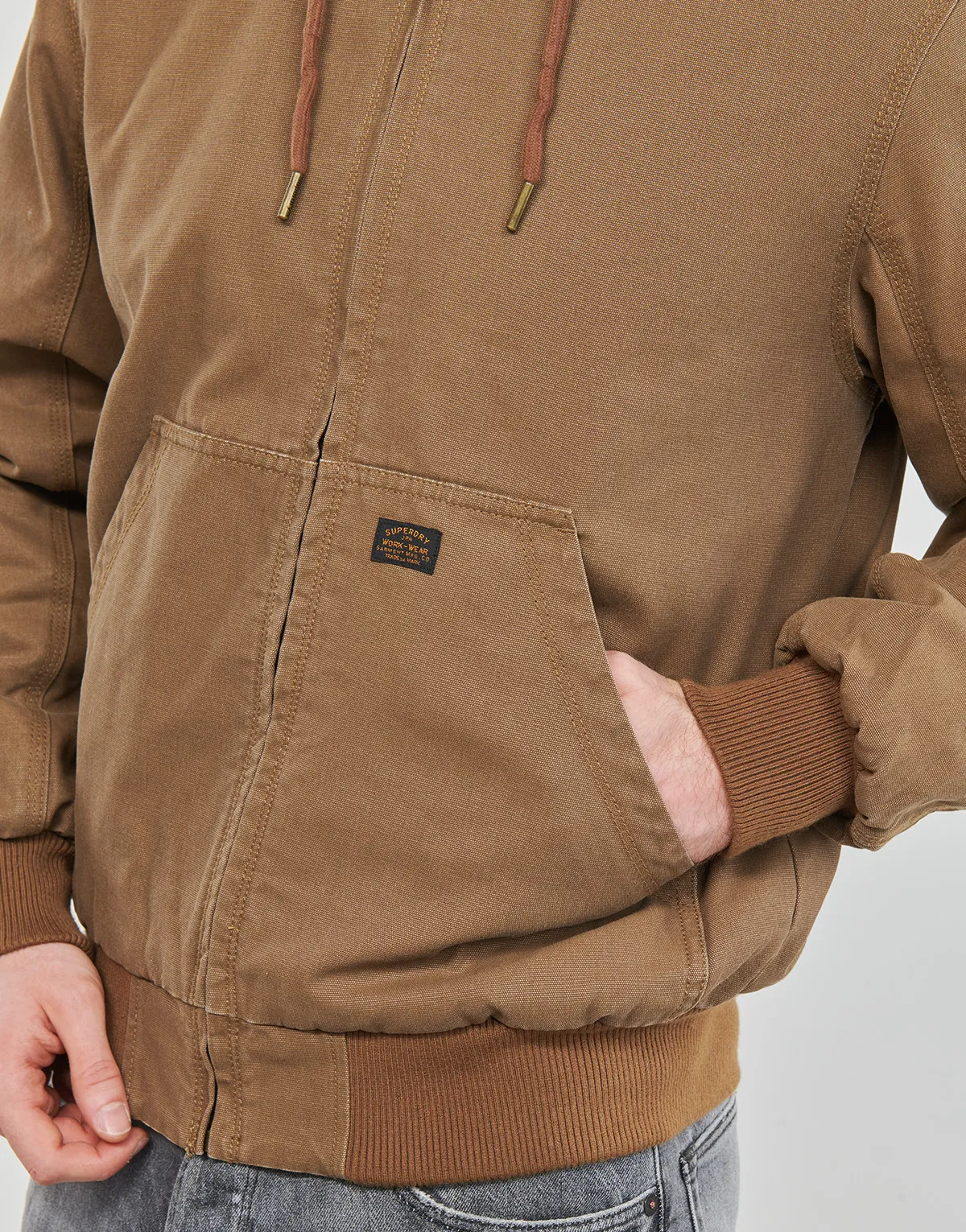 VINTAGE WORKWEAR HOODED BOMBER