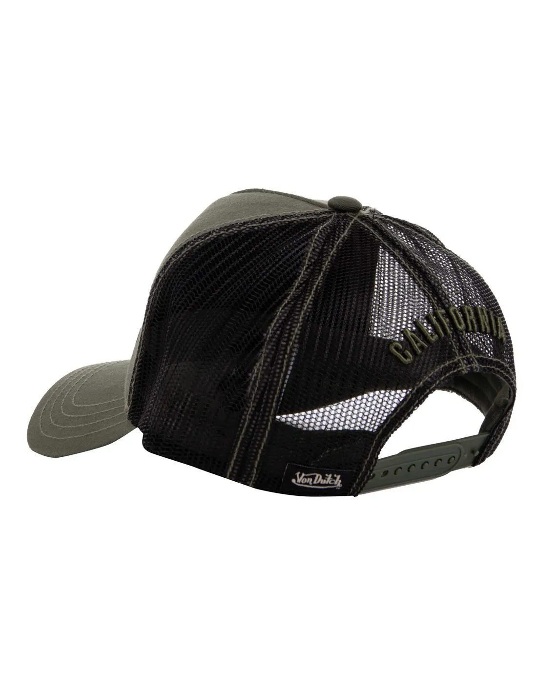 VON DUTCH - Gorra kaki VD/0/CAS1/BULL/K 