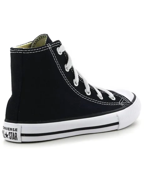 zapatilla converse all star junior, negro