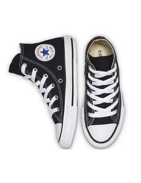 zapatilla converse all star junior, negro