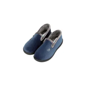 Zapatillas de casa para mujer cerradas en suapel con plantillas plumaflex ultraacolchadas en color azul marino